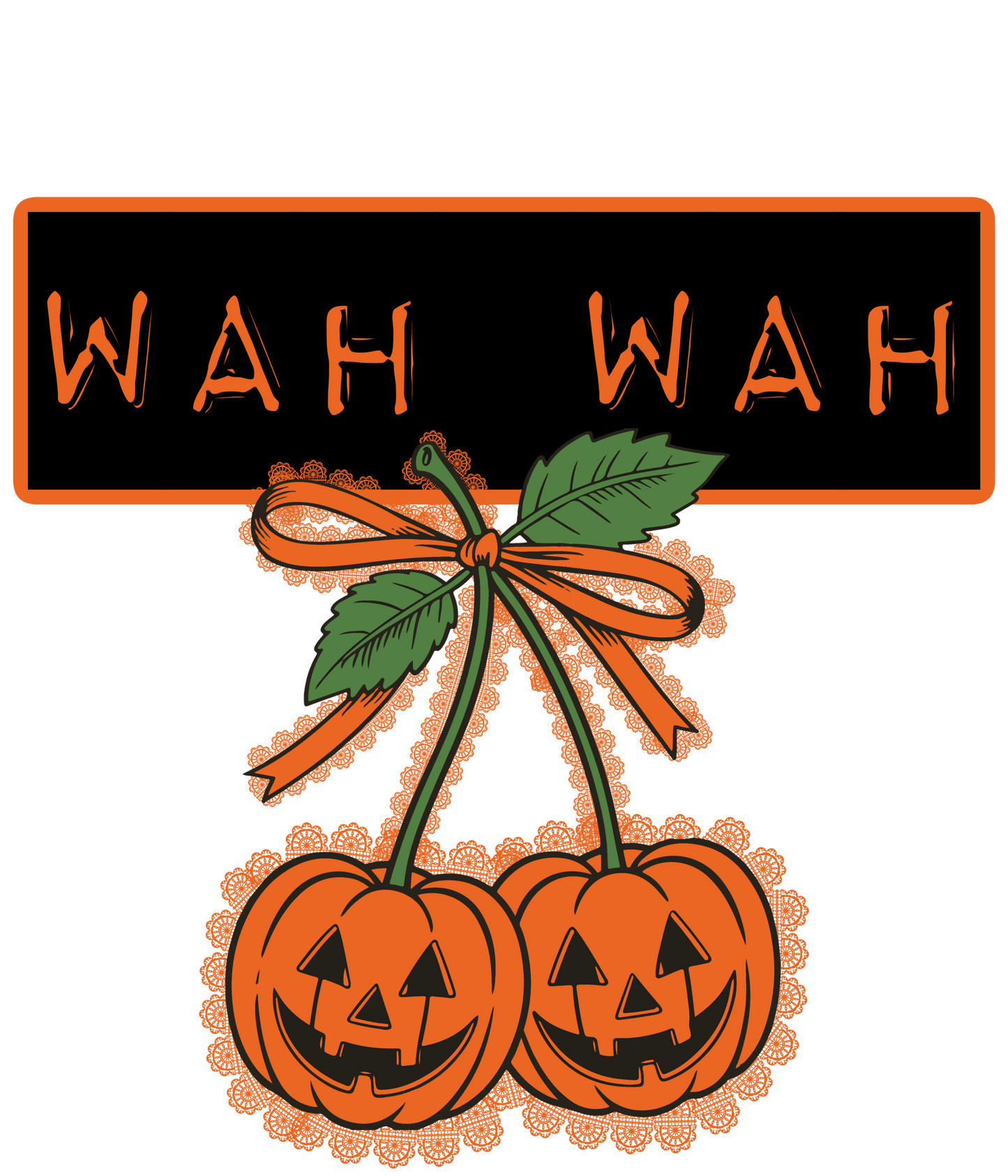 Pumpkin Bow - Mamaw, KK, WahWah, Mini, Yaya, Gigi, Mimi, Grandma, SIssy, Auntie, Wifey, Titi, Nana, Bonus Mama, Mama