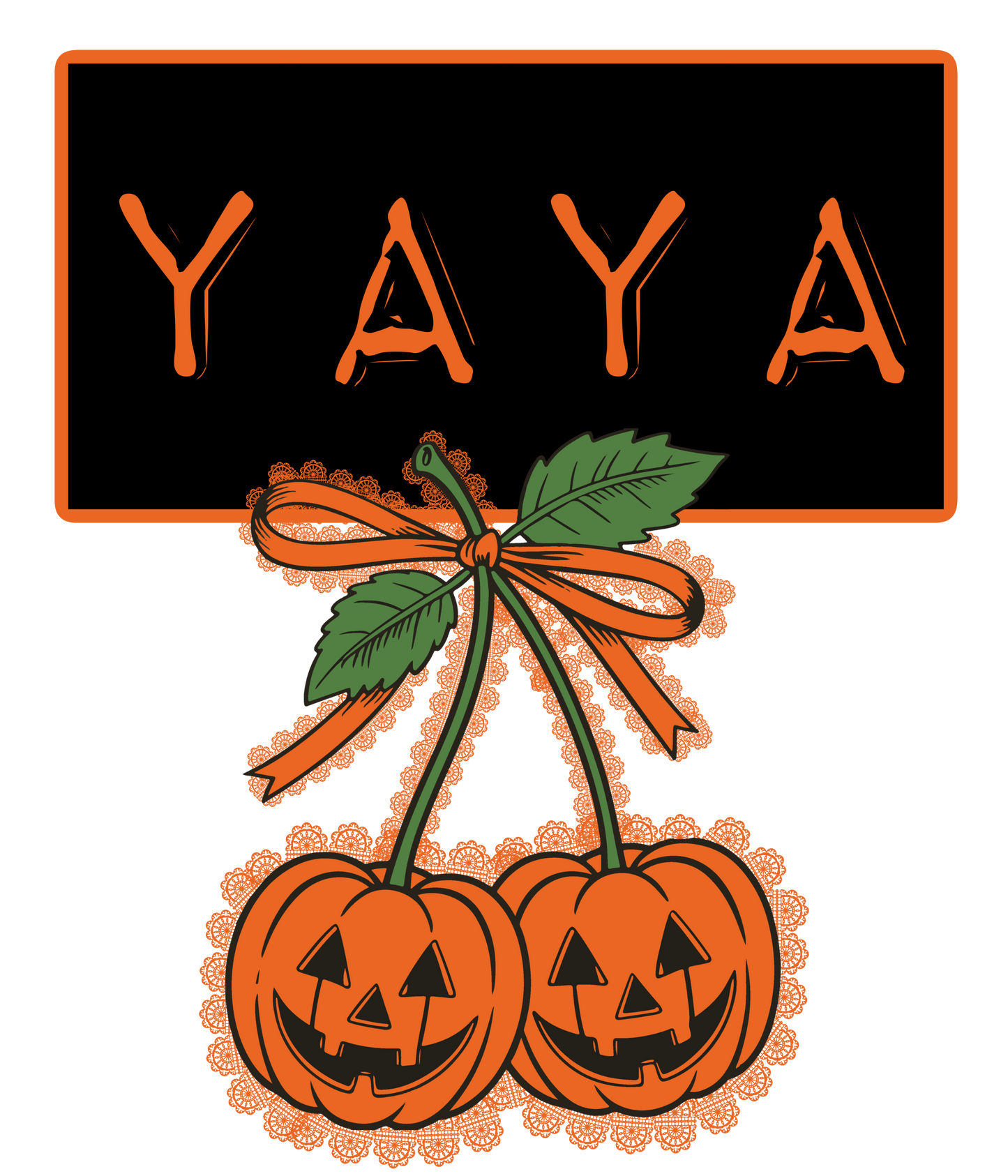 Pumpkin Bow - Mamaw, KK, WahWah, Mini, Yaya, Gigi, Mimi, Grandma, SIssy, Auntie, Wifey, Titi, Nana, Bonus Mama, Mama