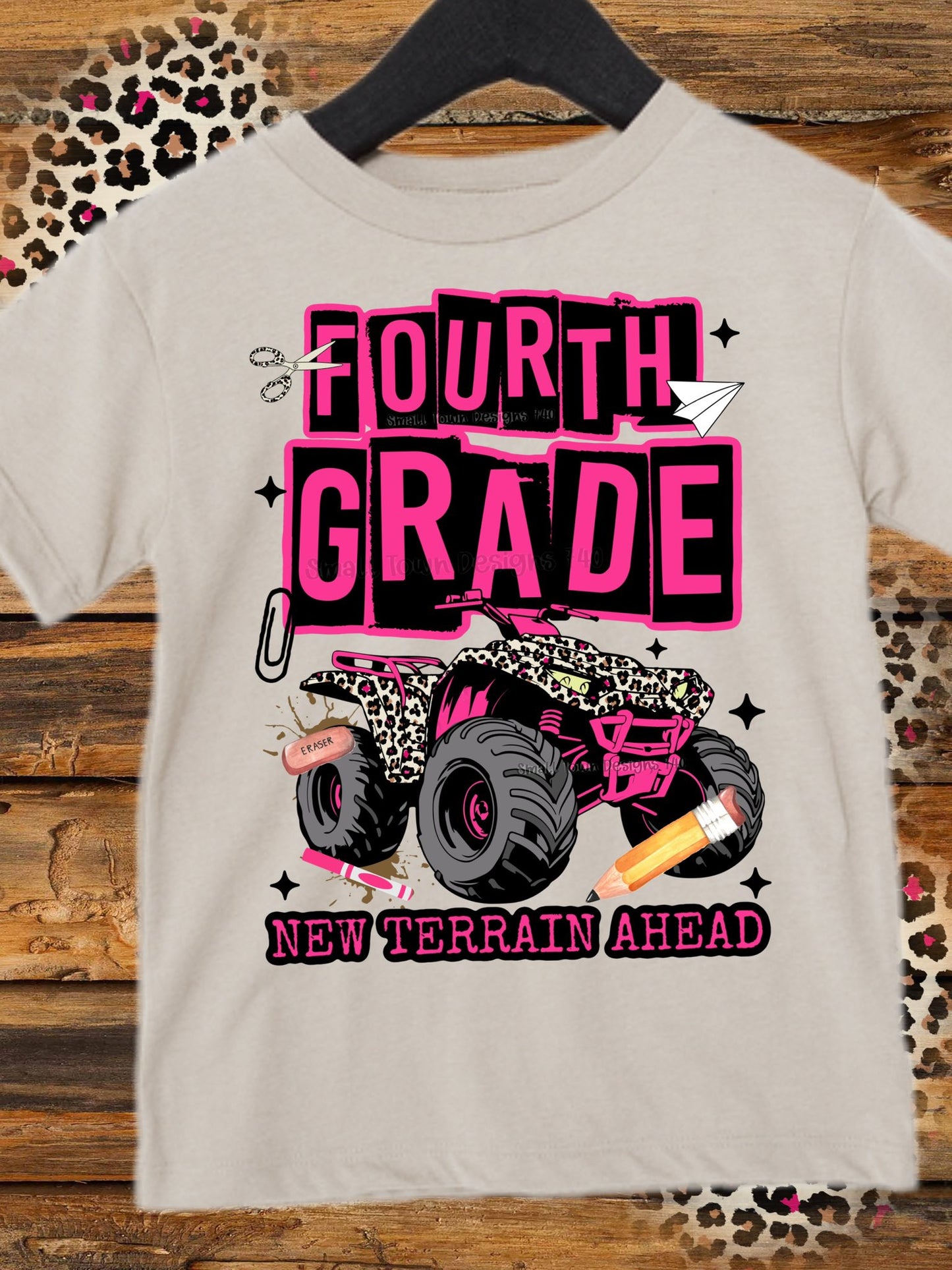 Pink Four Wheeler - PreK through 6th Grades