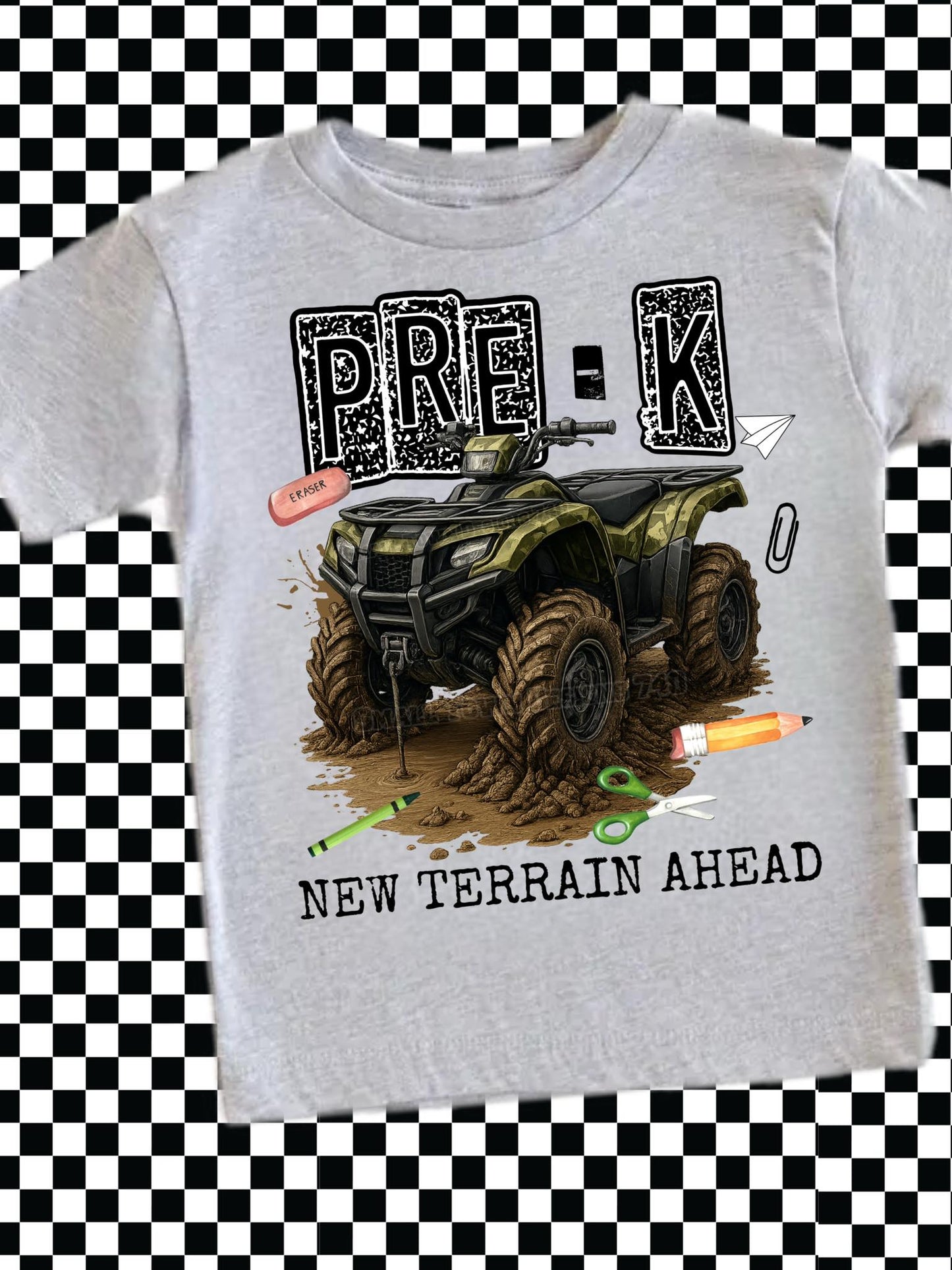 Green Four Wheeler - PreK through 6th Grades