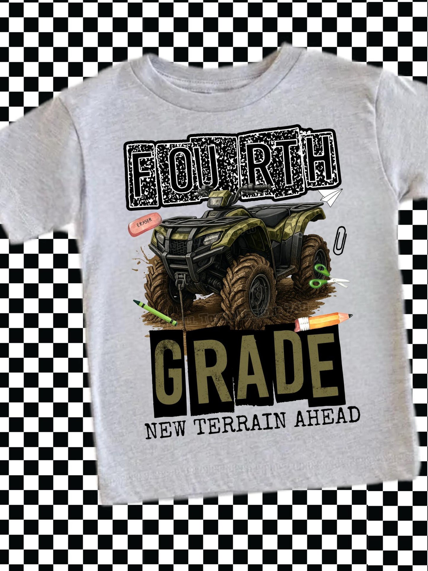 Green Four Wheeler - PreK through 6th Grades