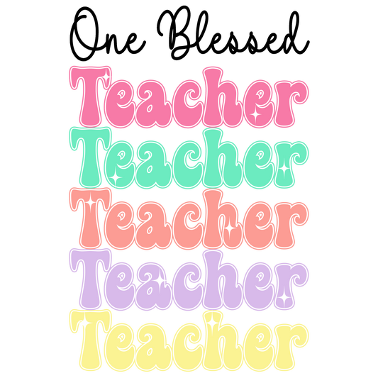 One Blessed Teacher