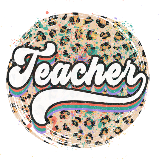 Teacher Leopard Print