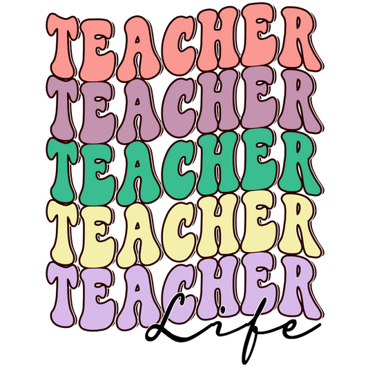 Teacher Life Stacked