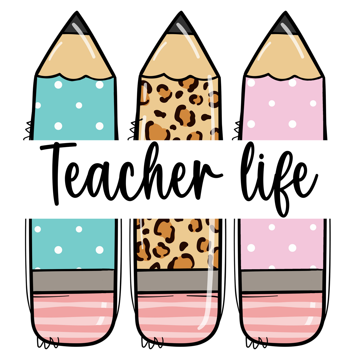Teacher Life Pencils