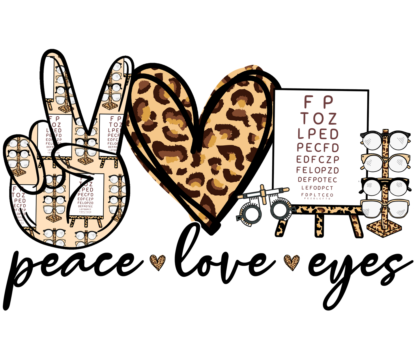 Peace Love Eyes