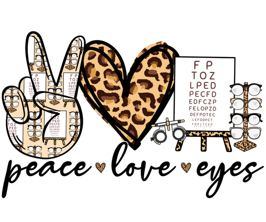 Peace Love Eyes