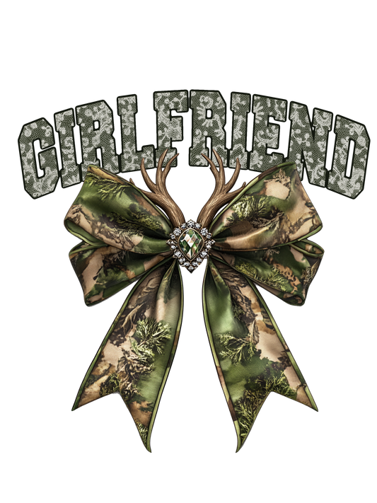 Camo Bow - Antlers - Girlfriend