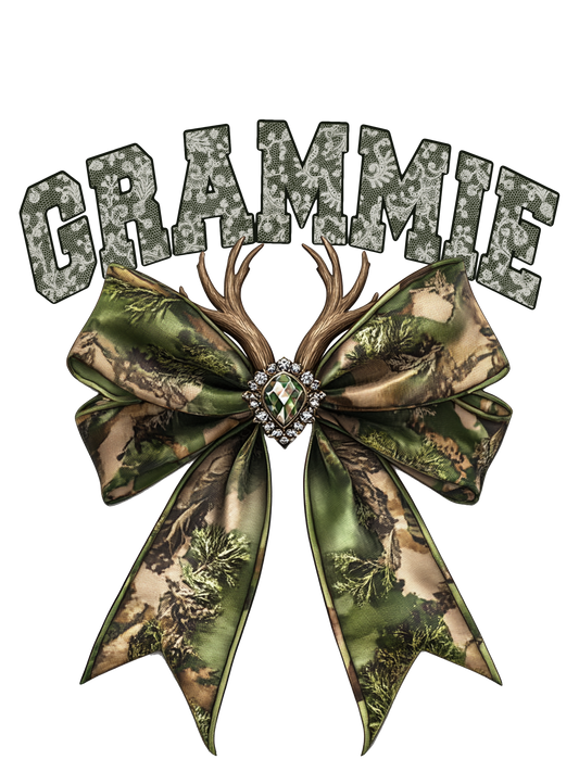 Camo Bow - Antlers - Grammie