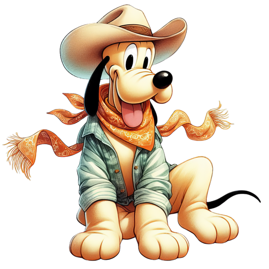 Country Cartoon Dog