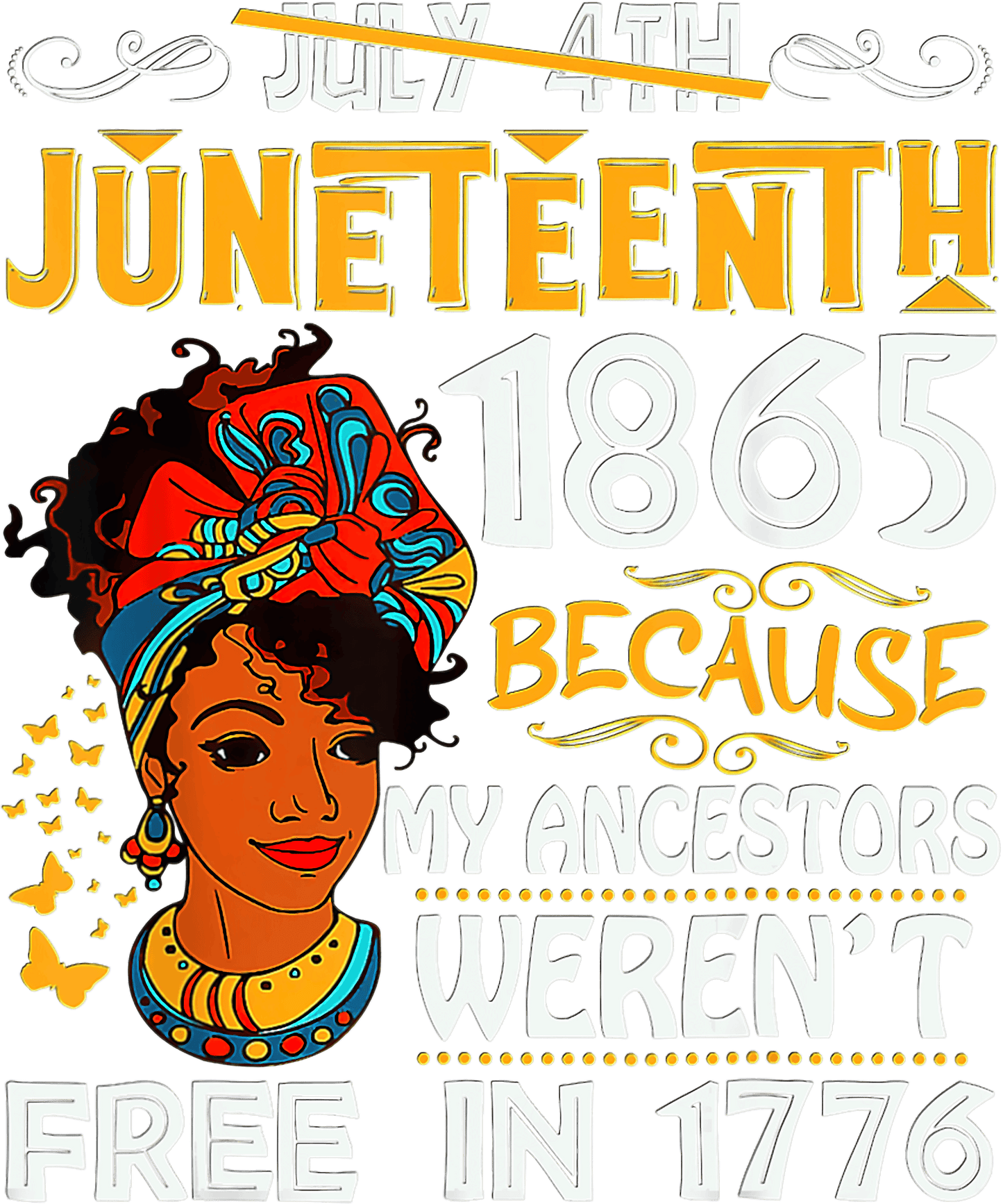 1865 - Juneteenth - DTF Transfer