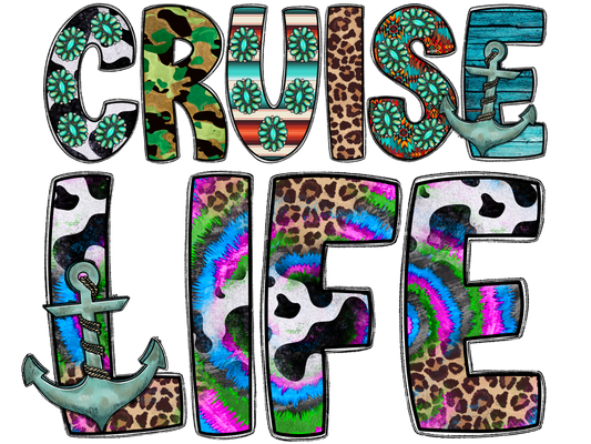 Cruise Life - DTF Transfer