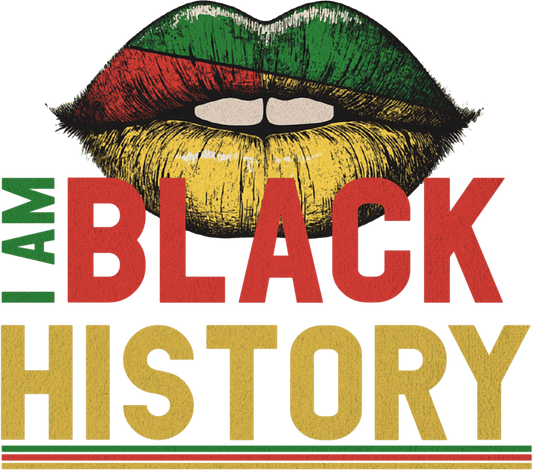 Black History Lips - DTF Transfer