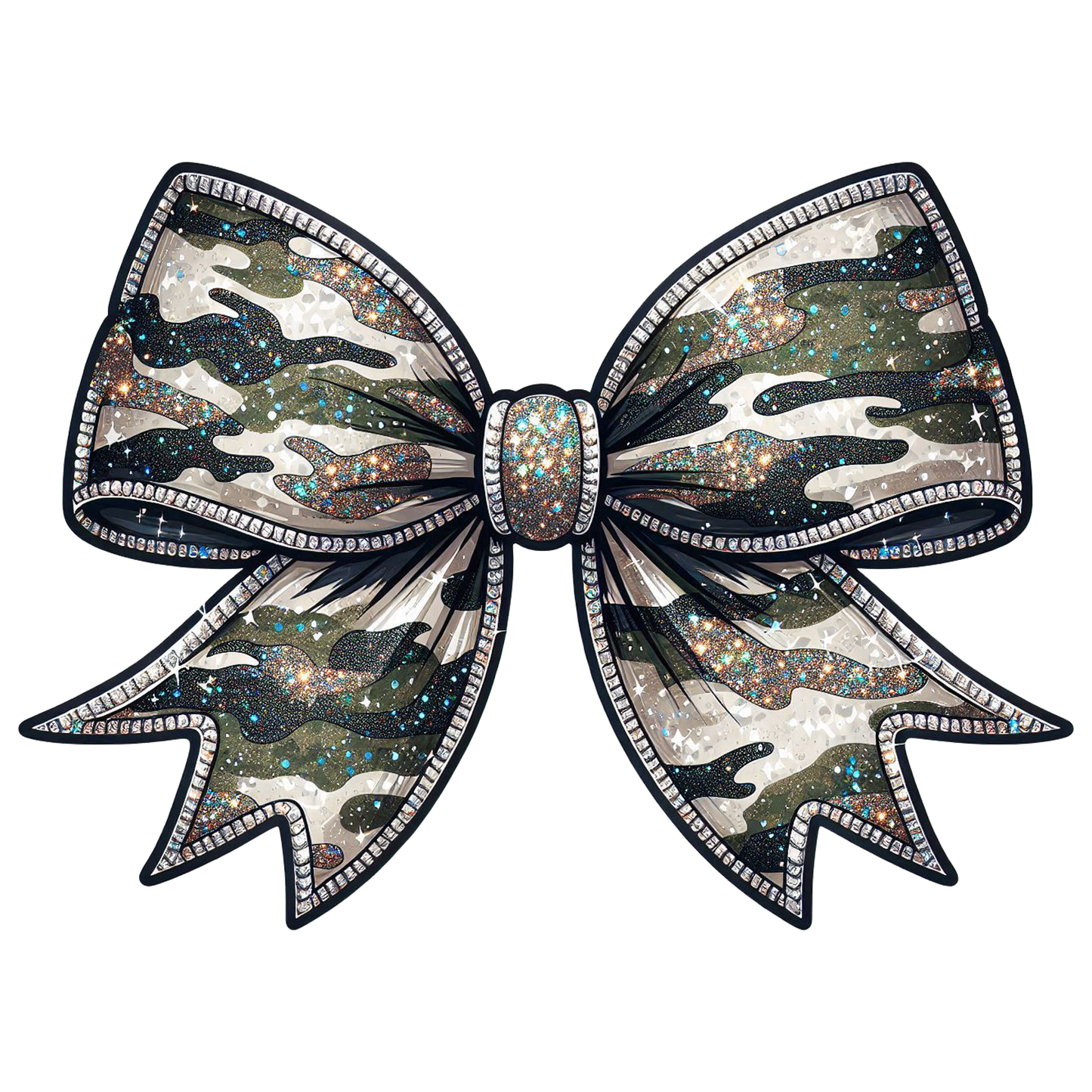 Camo Bow - DTF Transfer
