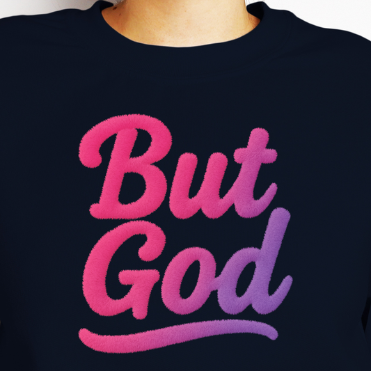 Pink and Purple Fuzzy But God