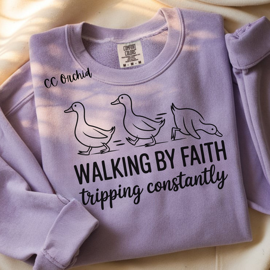 Walking By Faith Tripping Constantly