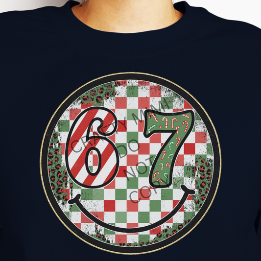 67 Christmas Smiley Face