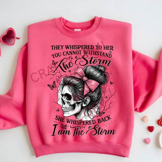 She Whispered Back I Am The Storm