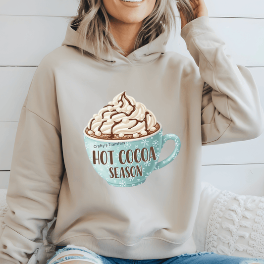 Hot Cocoa Season Blue Cup