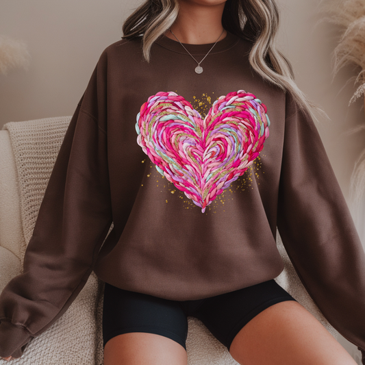 Crochet Yarn Heart