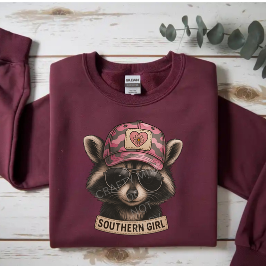 Southern Girl Raccoon