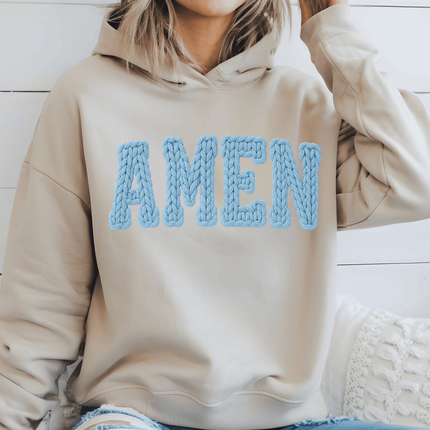 Faux Yarn Amen Multiple Colors To Choose From