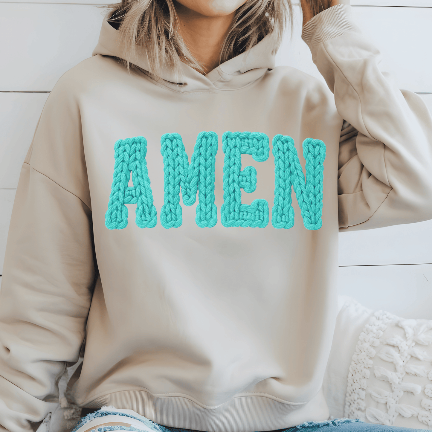 Faux Yarn Amen Multiple Colors To Choose From