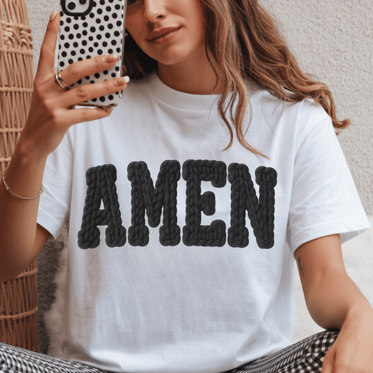 Faux Yarn Amen Multiple Colors To Choose From