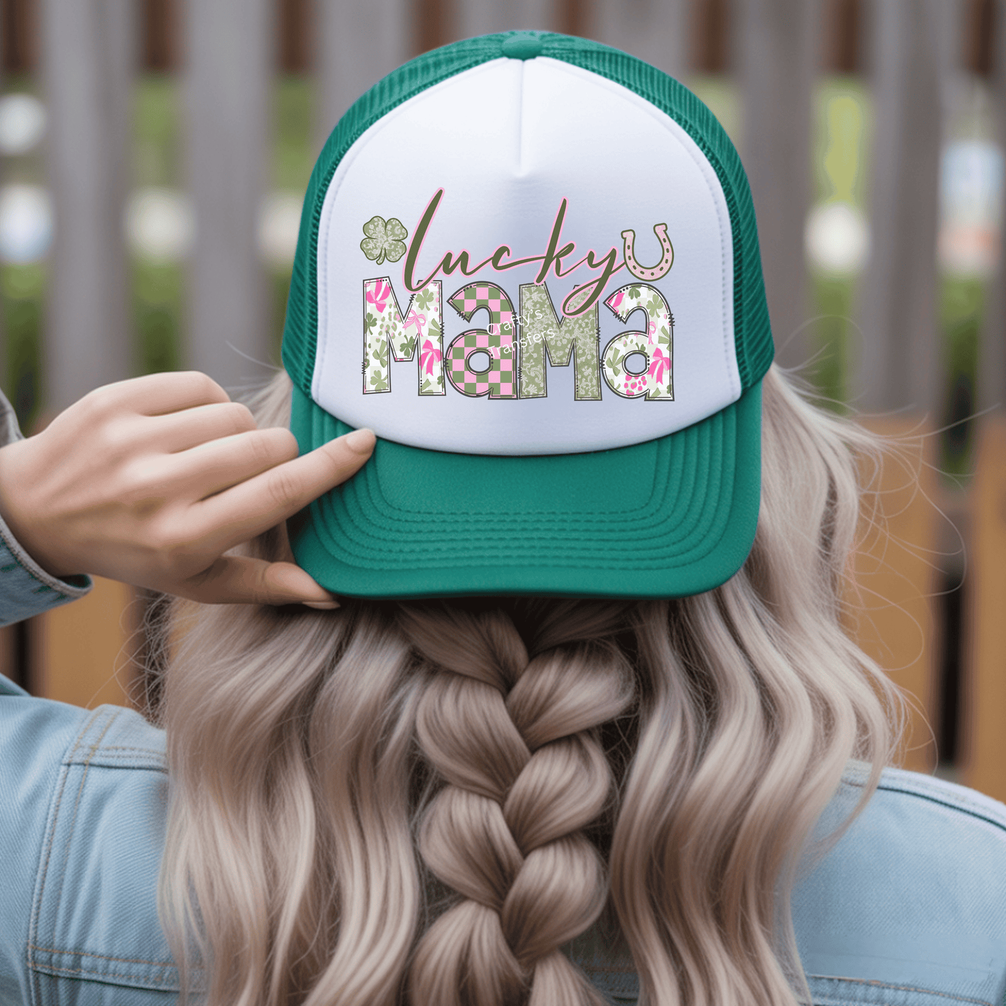 Lucky Mama DTF Shirt Transfer | St. Patrick’s Day Mama Heat Transfer Design
