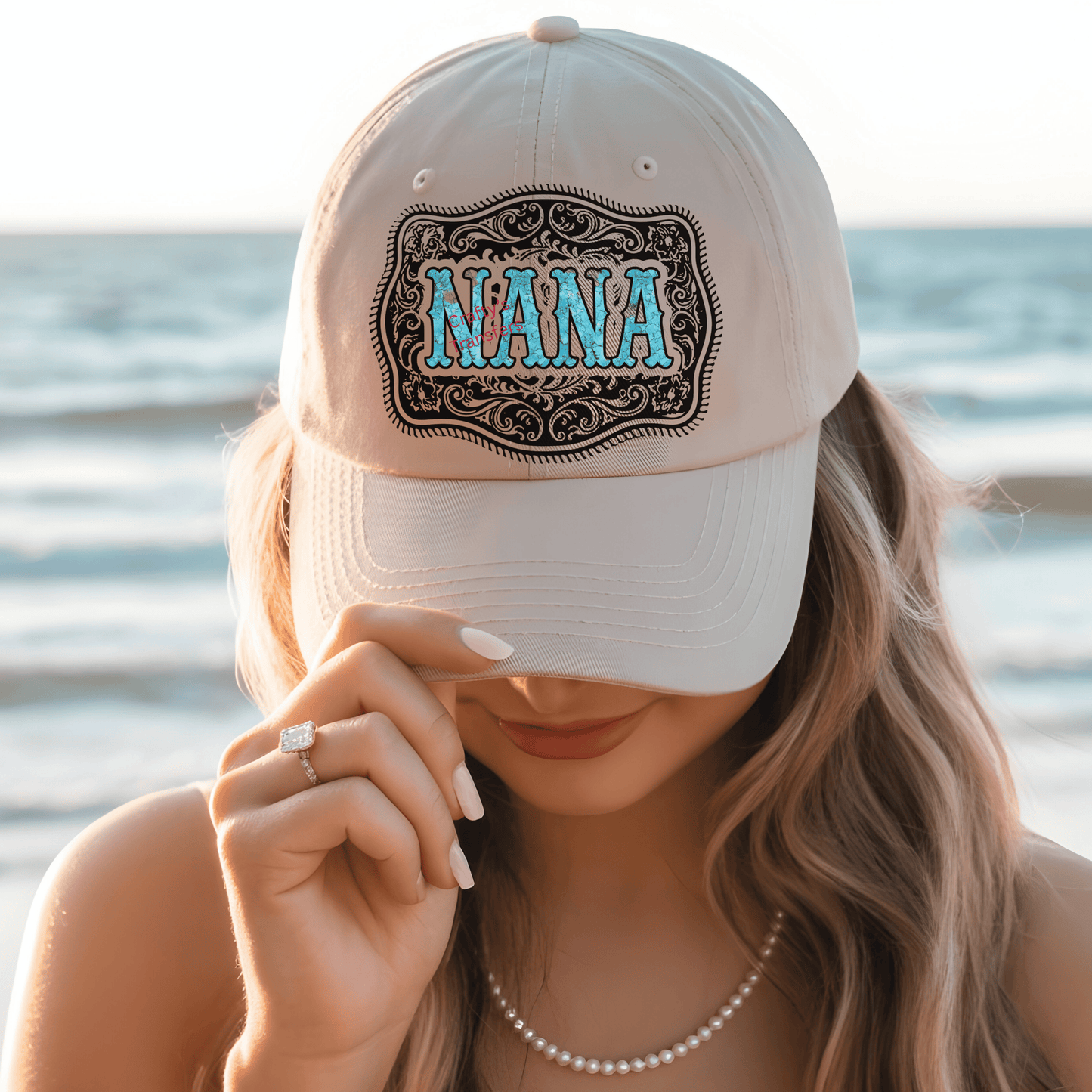 Teal Western Belt Mama DTF Transfer | Turquoise Cowgirl Mama Shirt Heat Transfer | Western Mom Graphic | Nana