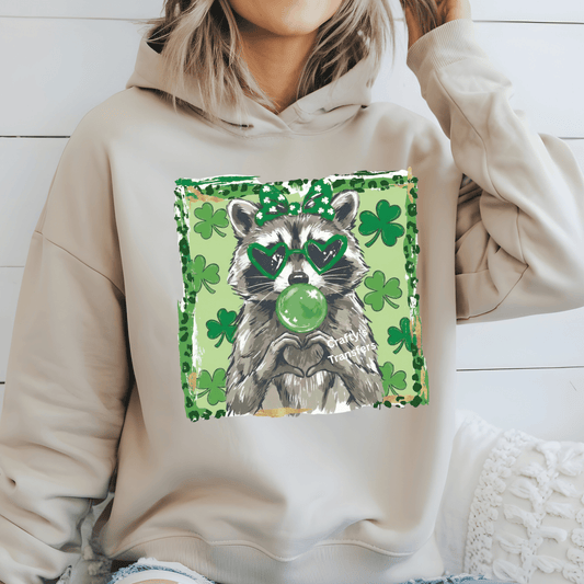 Leopard St Patrick's Raccoon