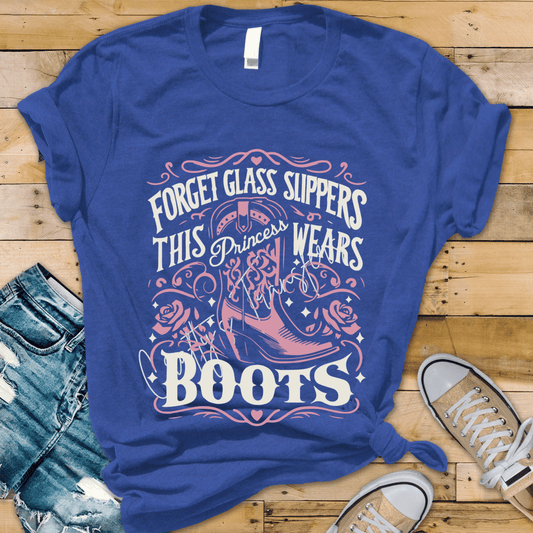 Western Cowboy Boots DTF Transfer | Minimalist Cowgirl Boot Silhouette | Country Western Shirt Design | Ready to Press Heat Transfer