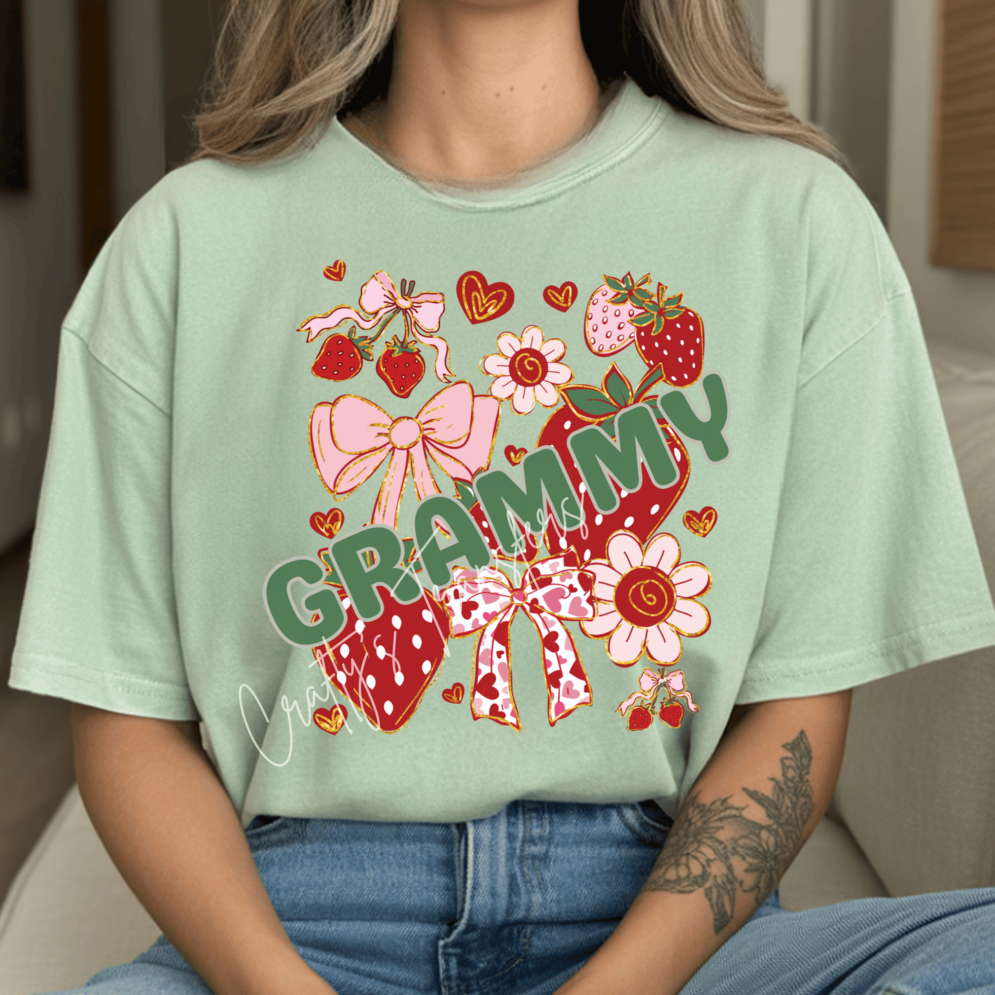 Strawberry Mama | Honey | Great Grammy | Great Mamaw | Great Mawmaw | Grammy | Berry First Birthday