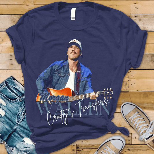 Morgan Wallen Inspired DTF Transfer | Country Concert Western Graphic | Nashville Country Music Shirt Transfer