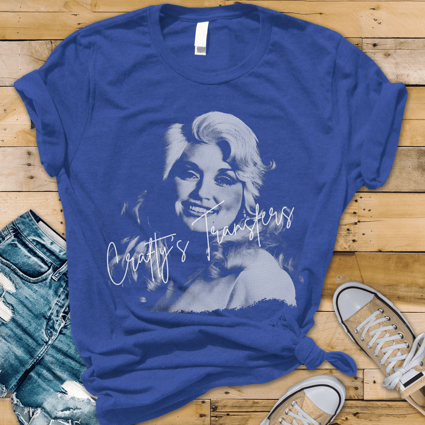 Vintage Blonde Bombshell DTF Transfer | Retro Hollywood Glam Graphic | Classic Pinup Inspired Shirt Design
