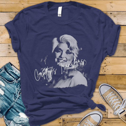 Vintage Blonde Bombshell DTF Transfer | Retro Hollywood Glam Graphic | Classic Pinup Inspired Shirt Design