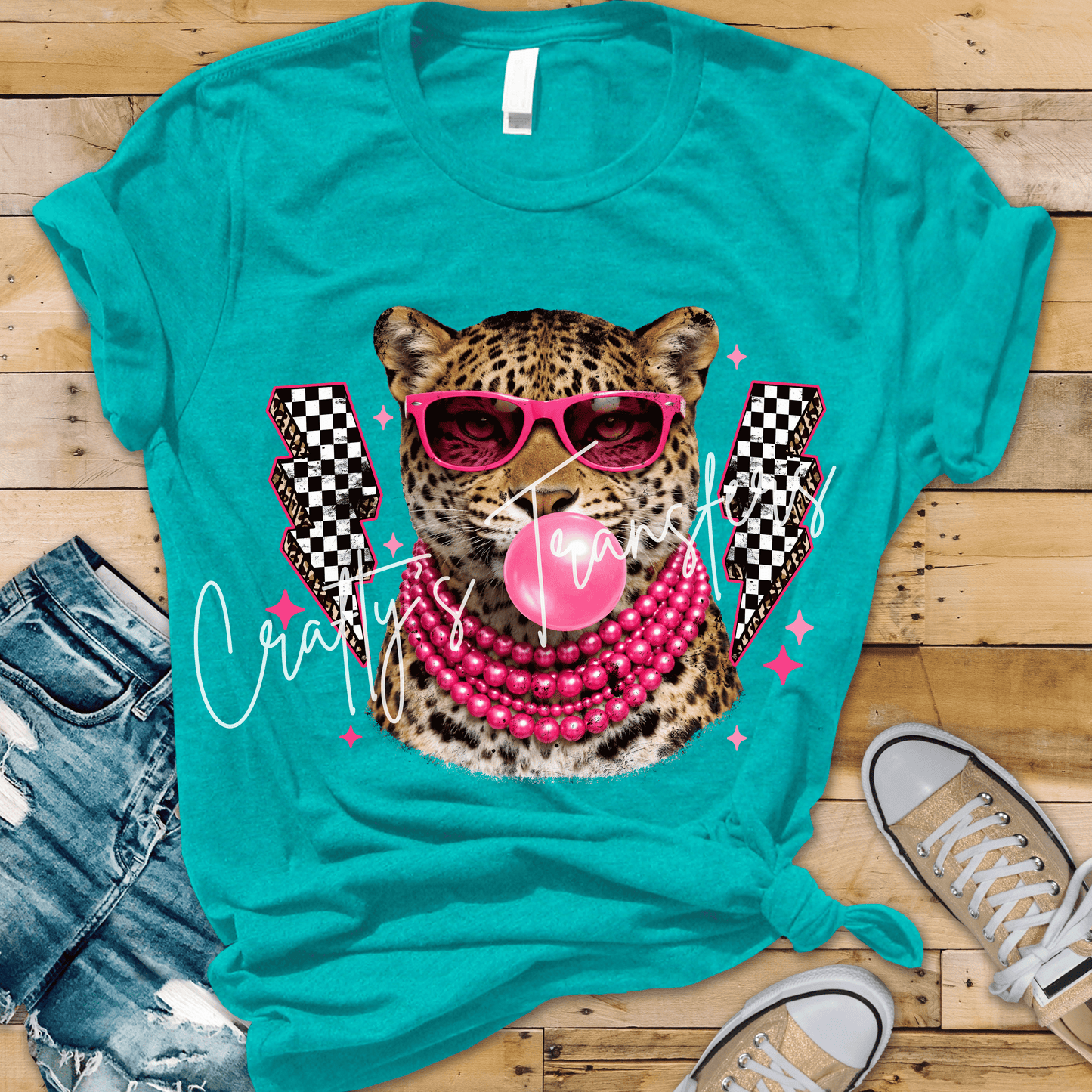 Cheetah Pink Bubble Gum