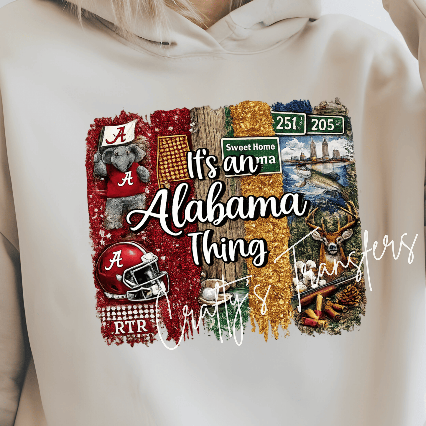 It’s An Alabama Thing DTF Transfer | Alabama Football & Southern Lifestyle Graphic Transfer | RTR Western Country Shirt Transfer