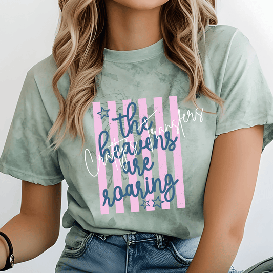 The Heavens Are Roaring DTF Transfer | Faith Based Christian Shirt Transfer | Inspirational Worship Graphic | Religious Typography Design