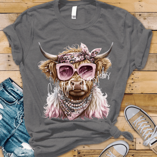 Glam Hobo Highland Cow