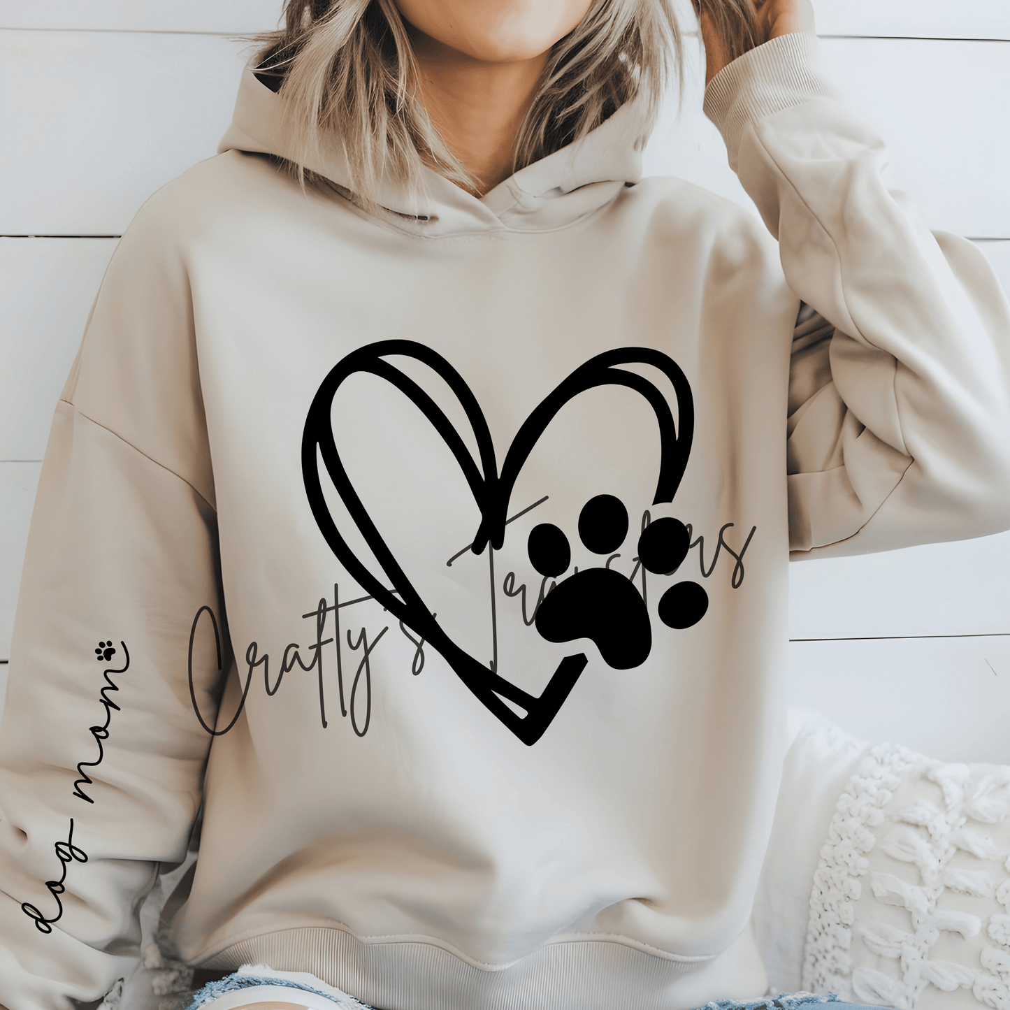 Dog Mom with sleeve