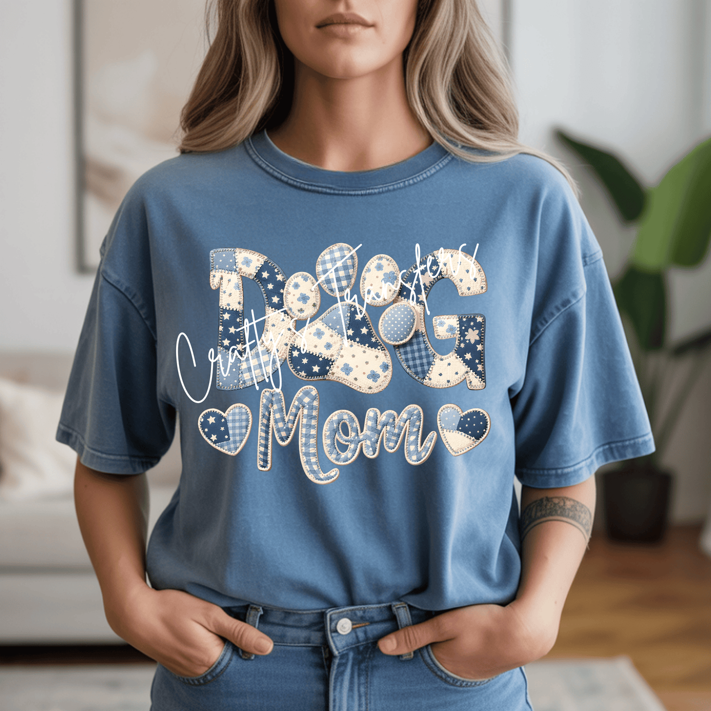 Dog Mom Patchwork