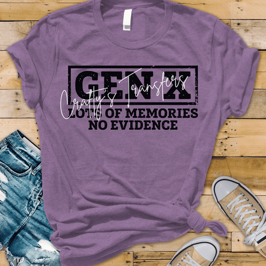 Gen X Lots of Memories No Evidence