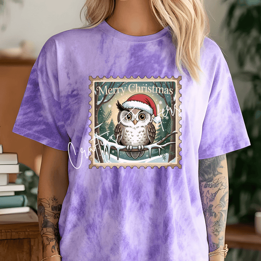 Christmas Stamp - Owl