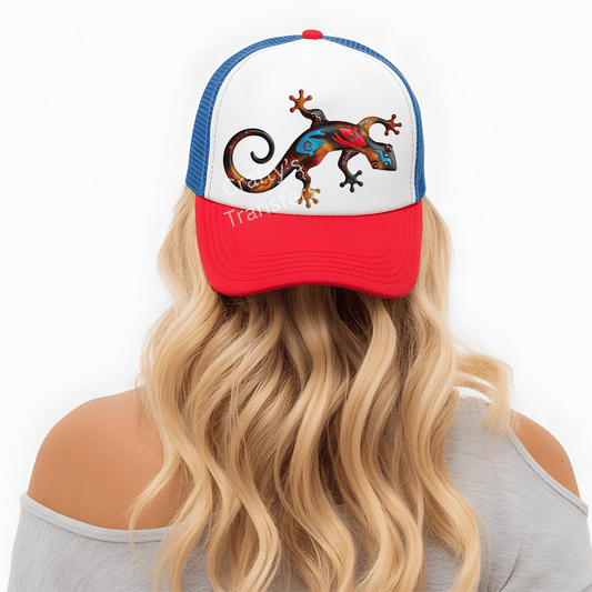 Gheko Trucker Hat DTF Patch