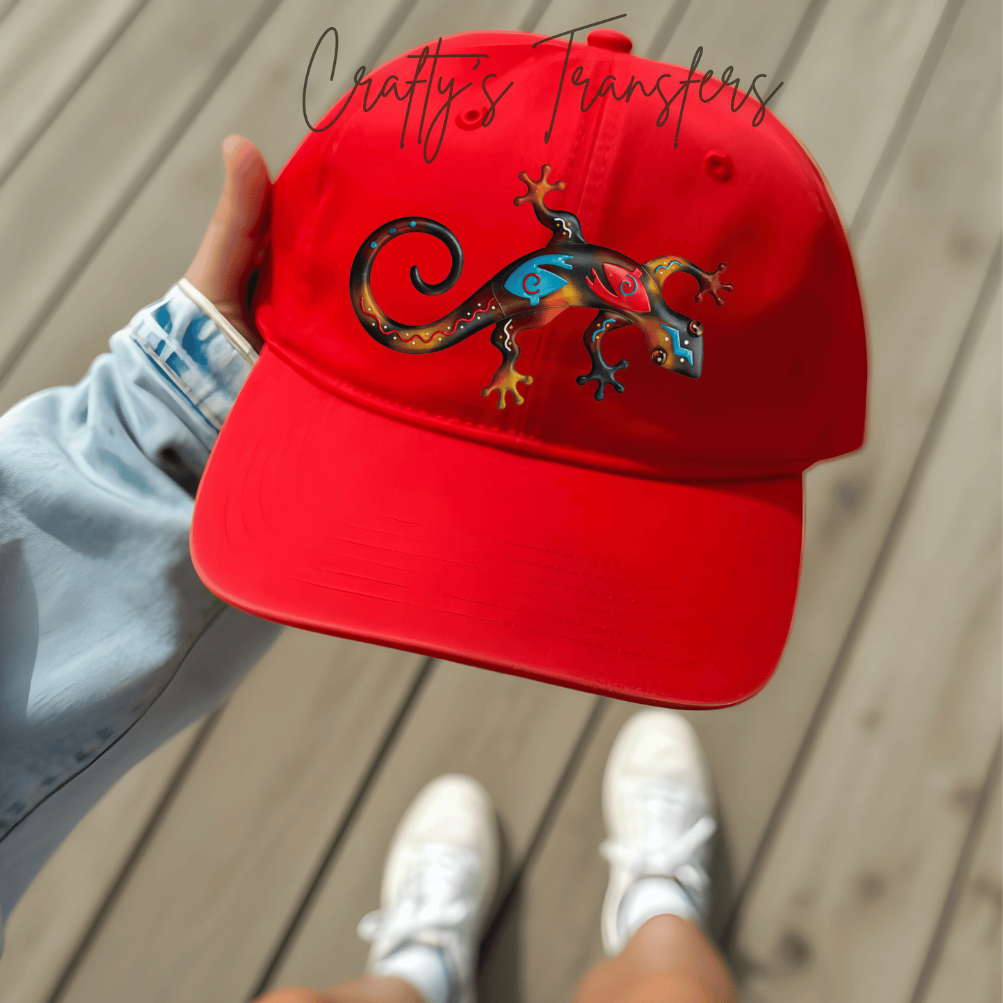 Gheko Trucker Hat DTF Patch