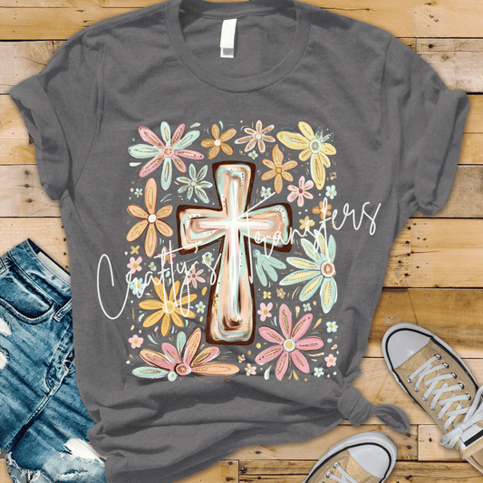 Floral Cross
