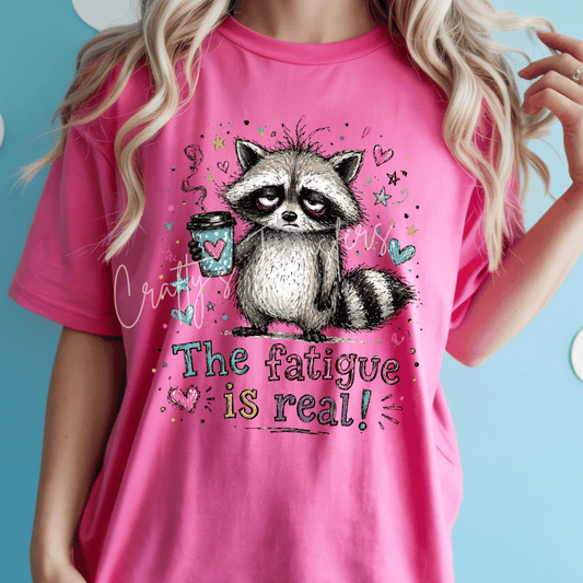 Tired Raccoon The Fatigue Is Real