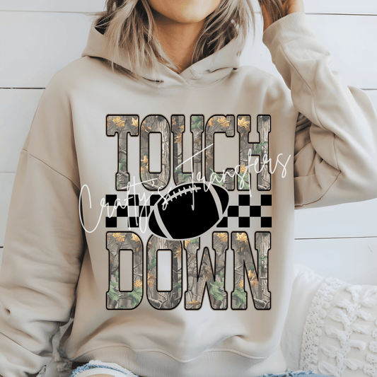 Touch Down Football Season Shirt DTF