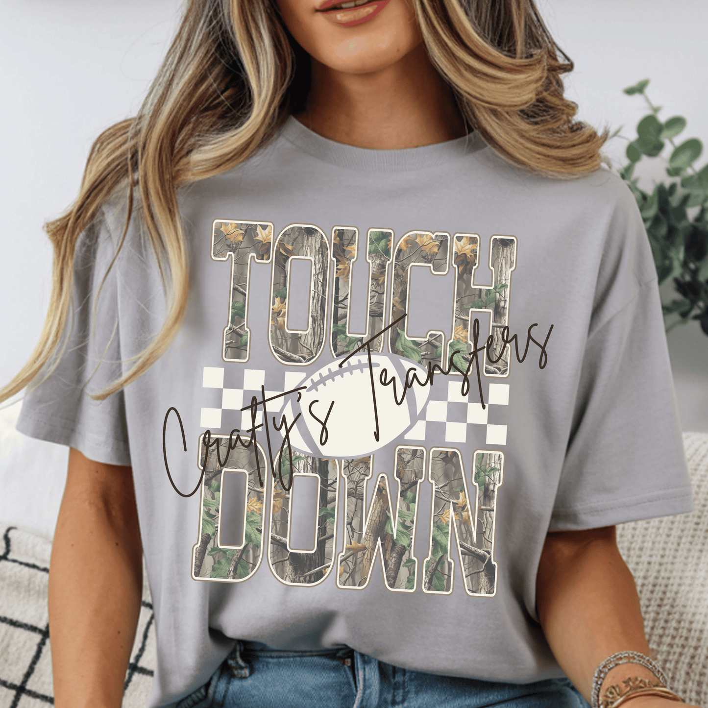 Touch Down Football Season Shirt DTF